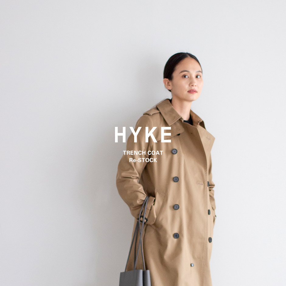 HYKE ハイク トレンチコート サイズ2 M - - rehda.com