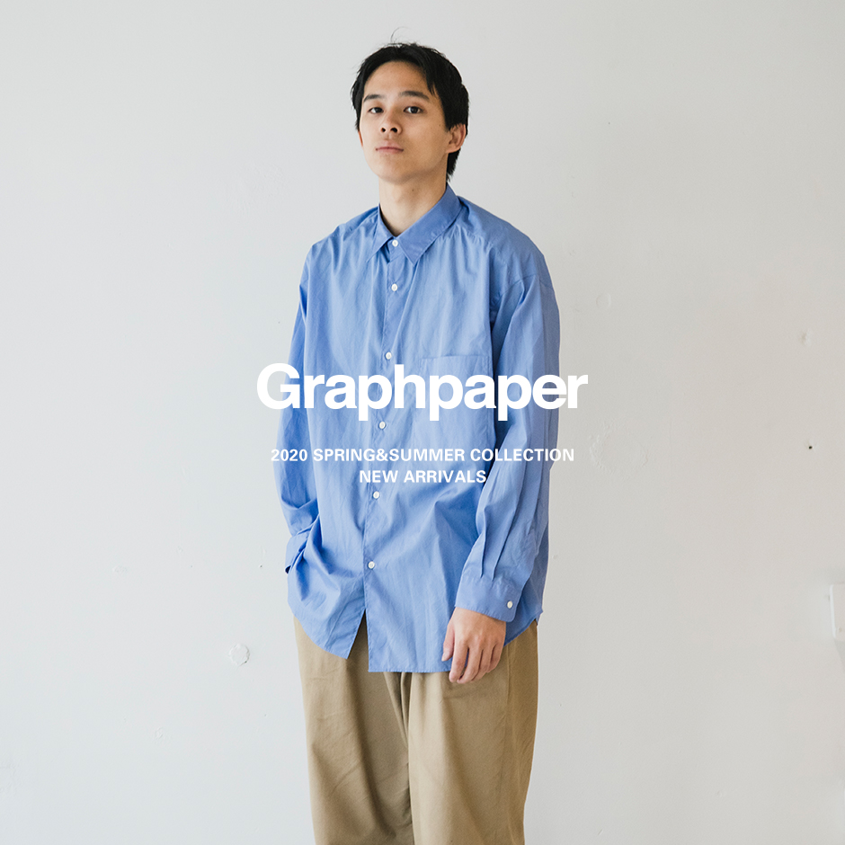 5％OFF Graphpaper Broad Regular Collar Shirt econet.bi