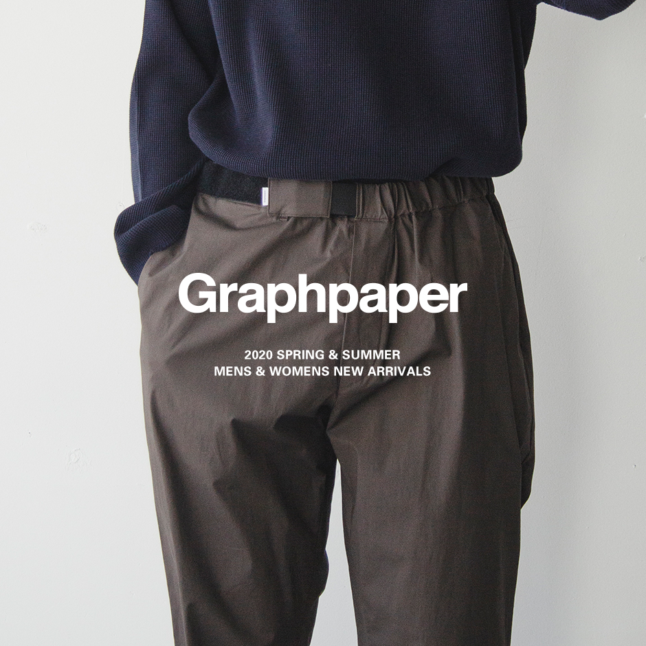 Graphpaper＞新作入荷 – 02.01 | ST COMPANY online store 入荷案内ブログ